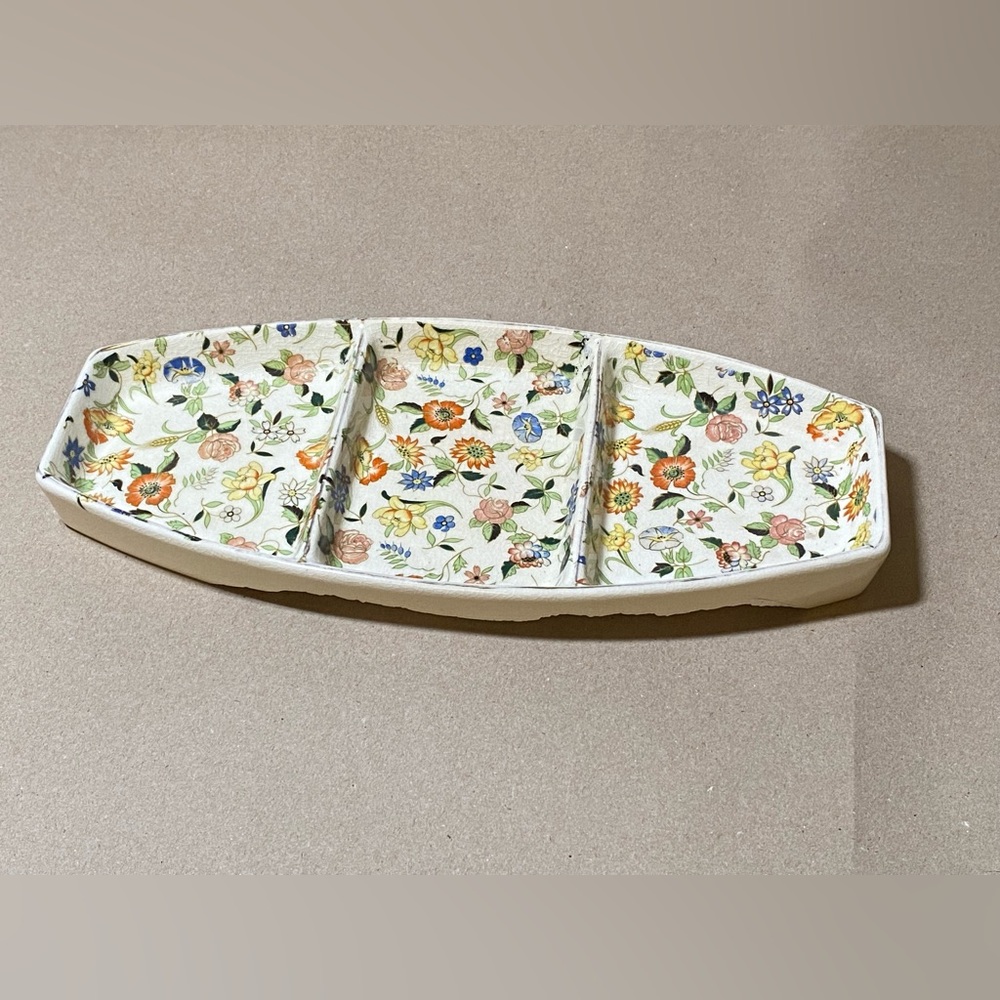 3 Compartment Dish Made in Japan